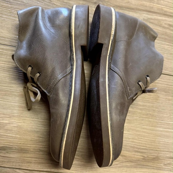 Men\'s Clarks Brown Leather Shoes main image 4